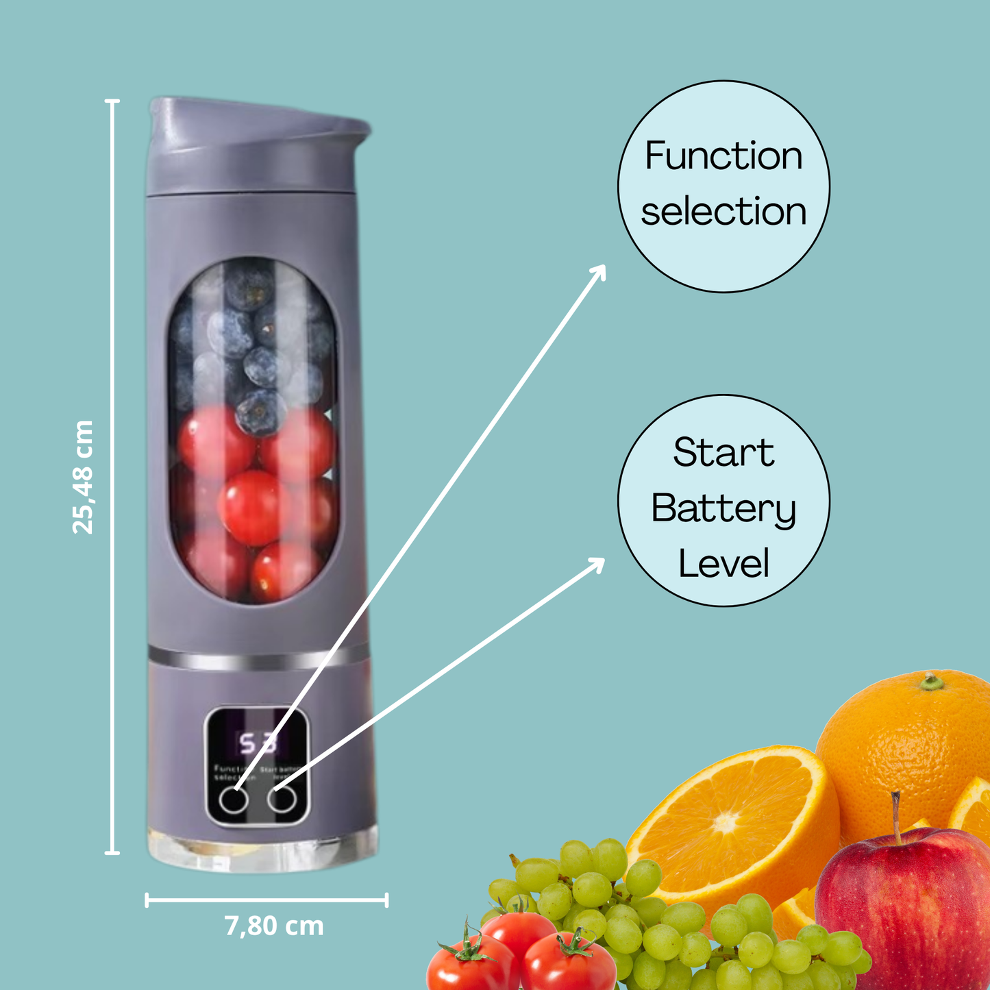 Portable mixer CYLVORA