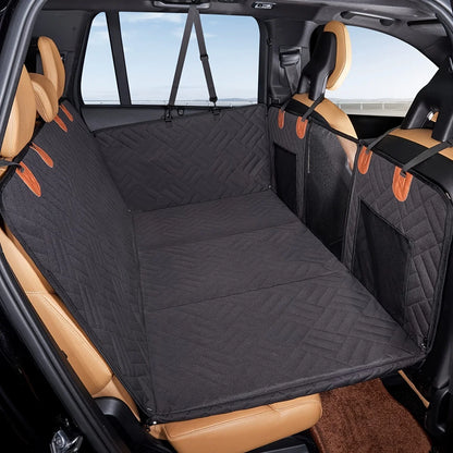 Ultimate Dog Seat Cover - Waterproof, Scratch-Proof, and Non-Slip Car Hammock for All Breeds